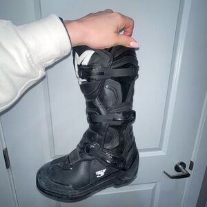 Black AlpineStars Tech 3 Riding Boots